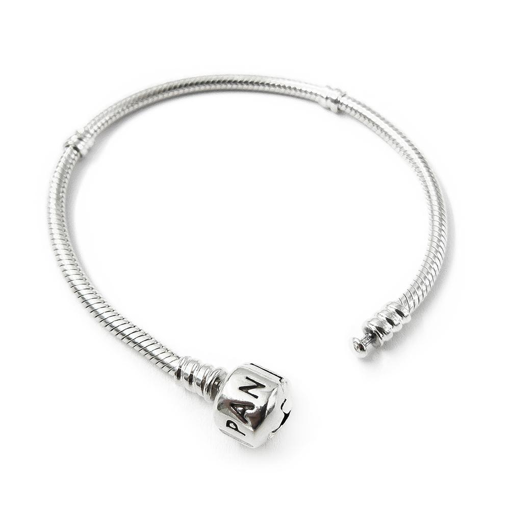 Hopeinen Pandora ranneketju 18cm #2