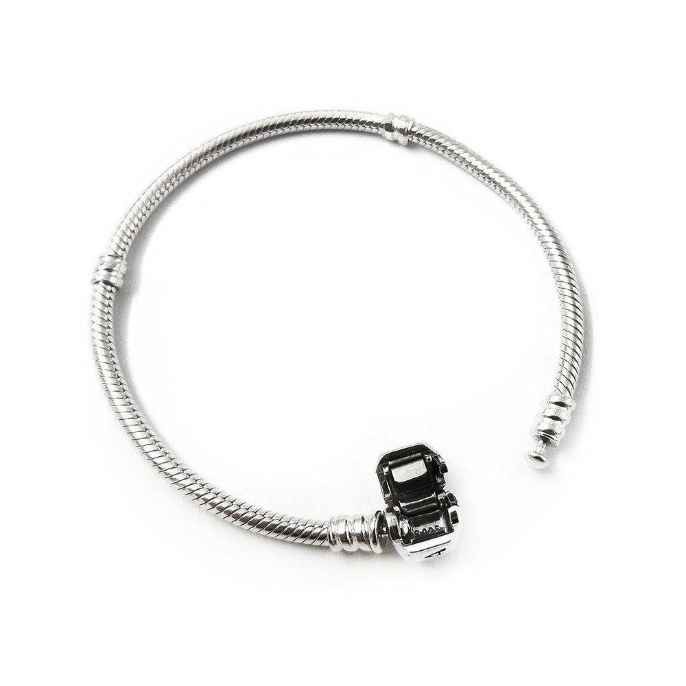 Hopeinen Pandora ranneketju 18cm #3