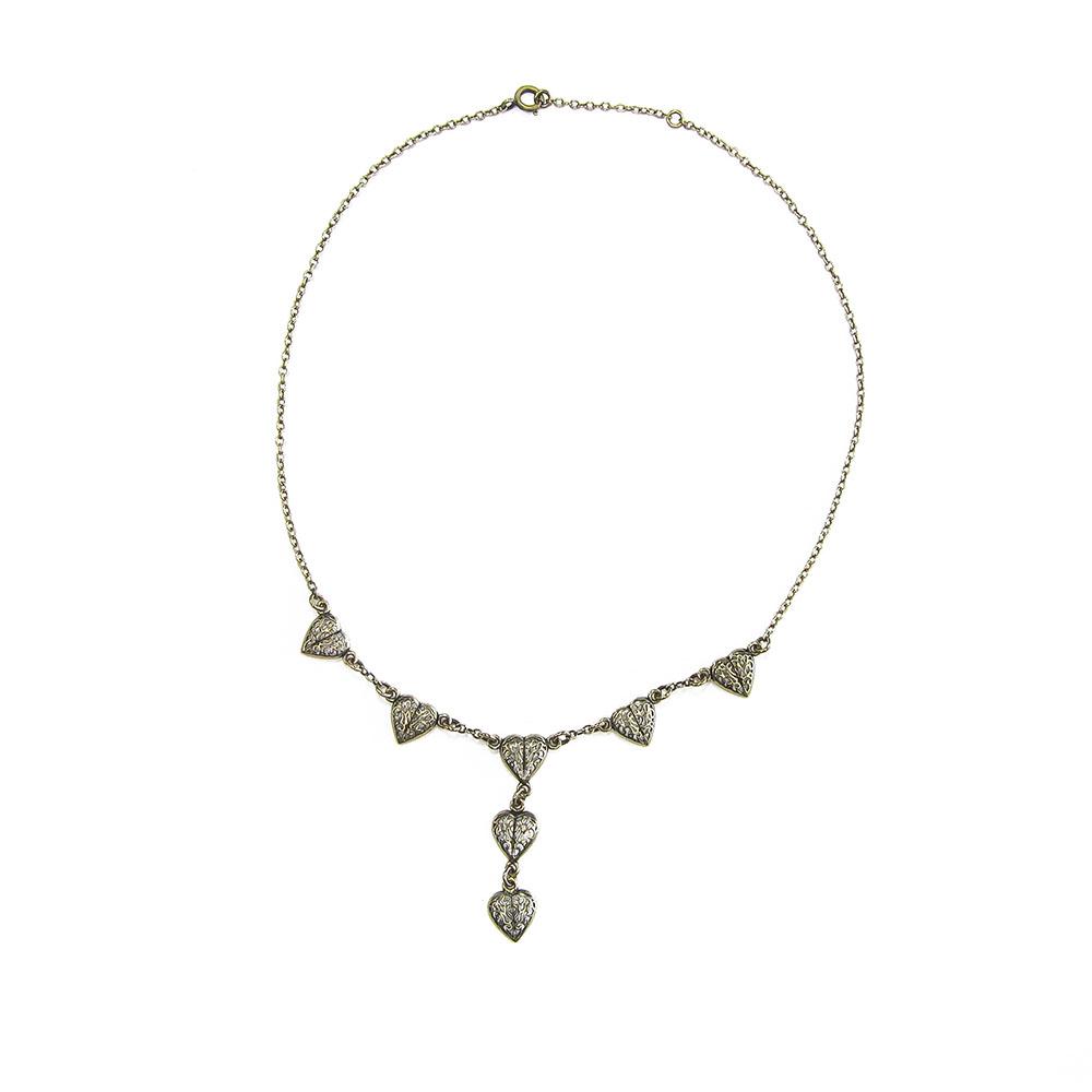 Kalevala Koru Onnen Sydän kaulakoru 42/45cm pronssi #0