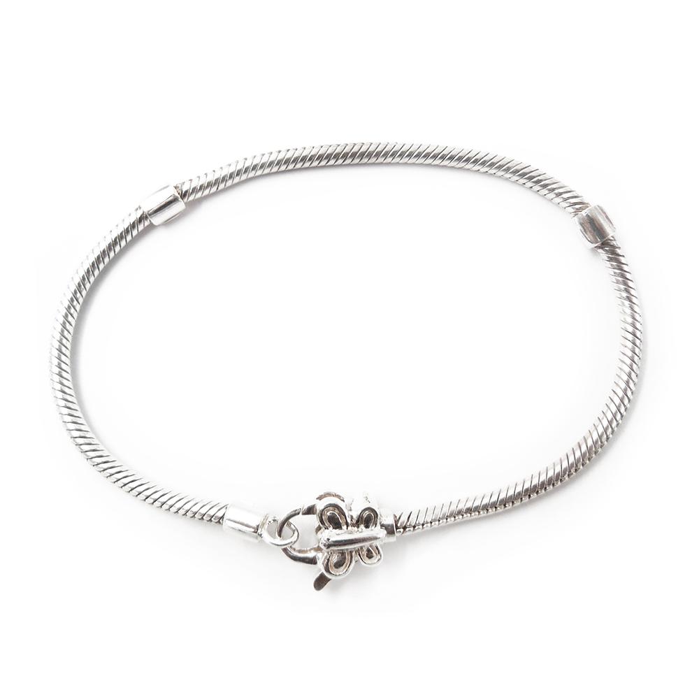 Hopeinen Lovelinks Silver Butterfly ranneketju,21 cm #0