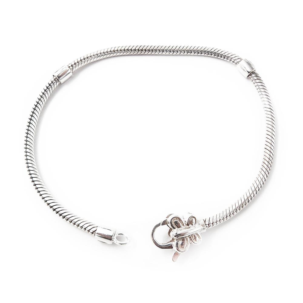 Hopeinen Lovelinks Silver Butterfly ranneketju,21 cm #1