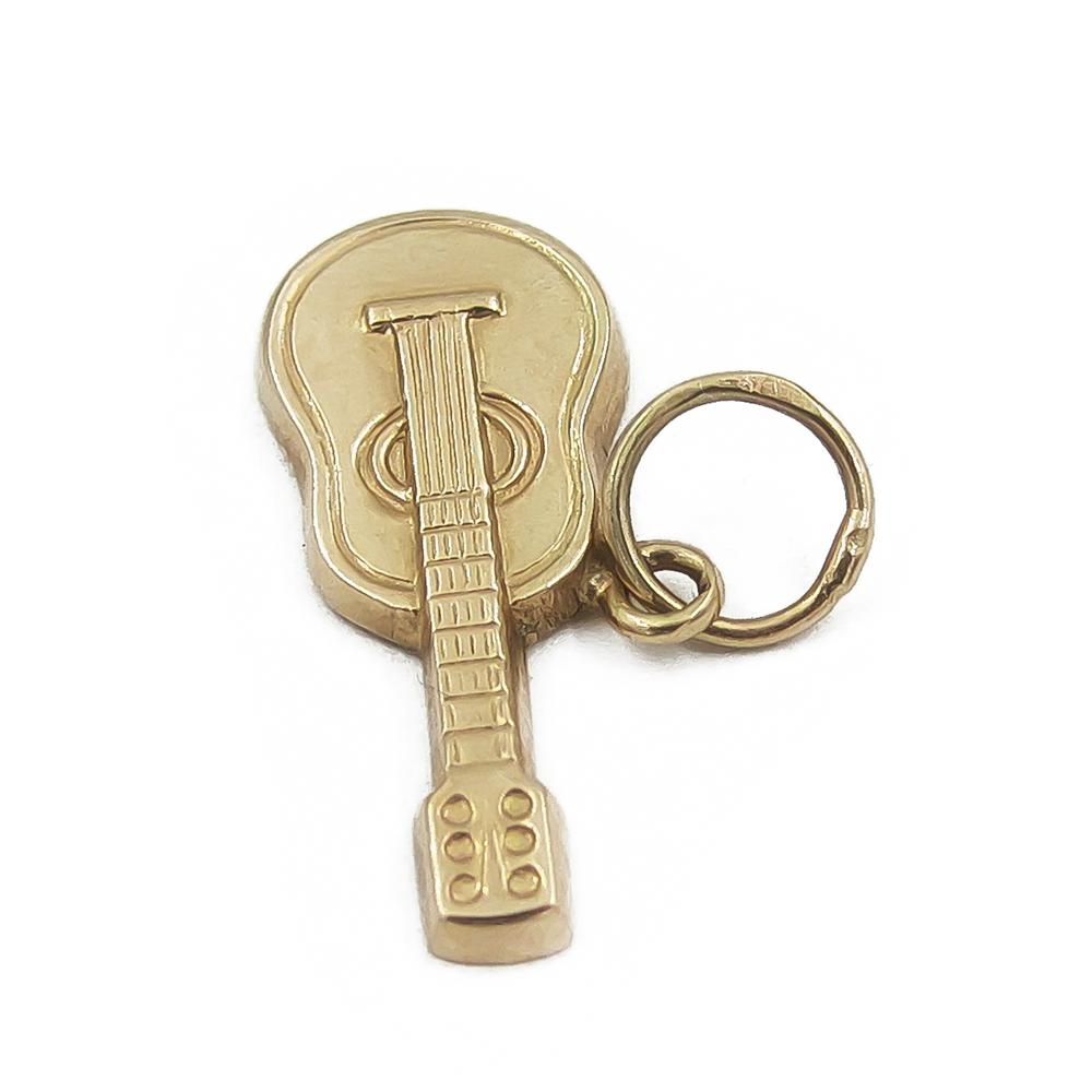 Kultainen kitara riipus #1