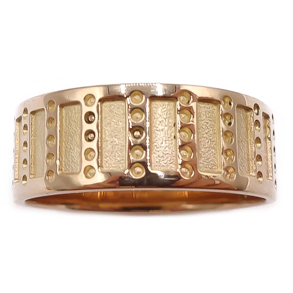 18k Kalevala korun metsäpirtti/Legenda sormus 18,5mm v.-65 #1