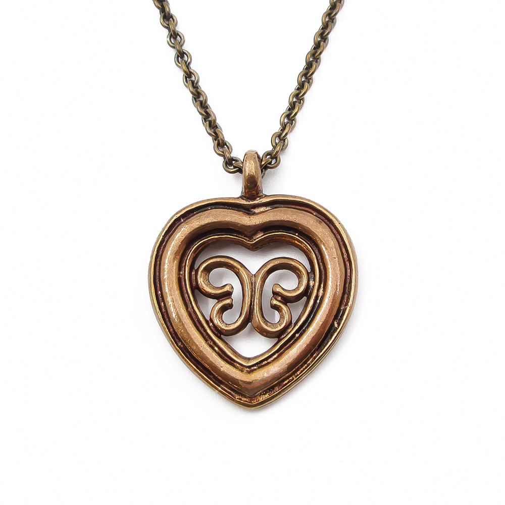 Kalevala Koru Utajärven Sydän-riipus ketjulla 71,5cm #1