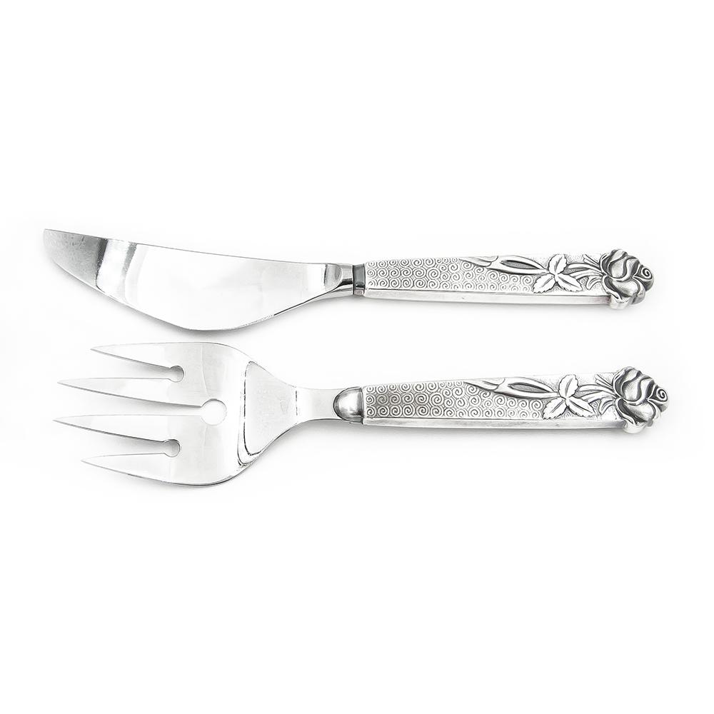 Ruusu kakkuottimet v.1973 Hopeakeskus #0