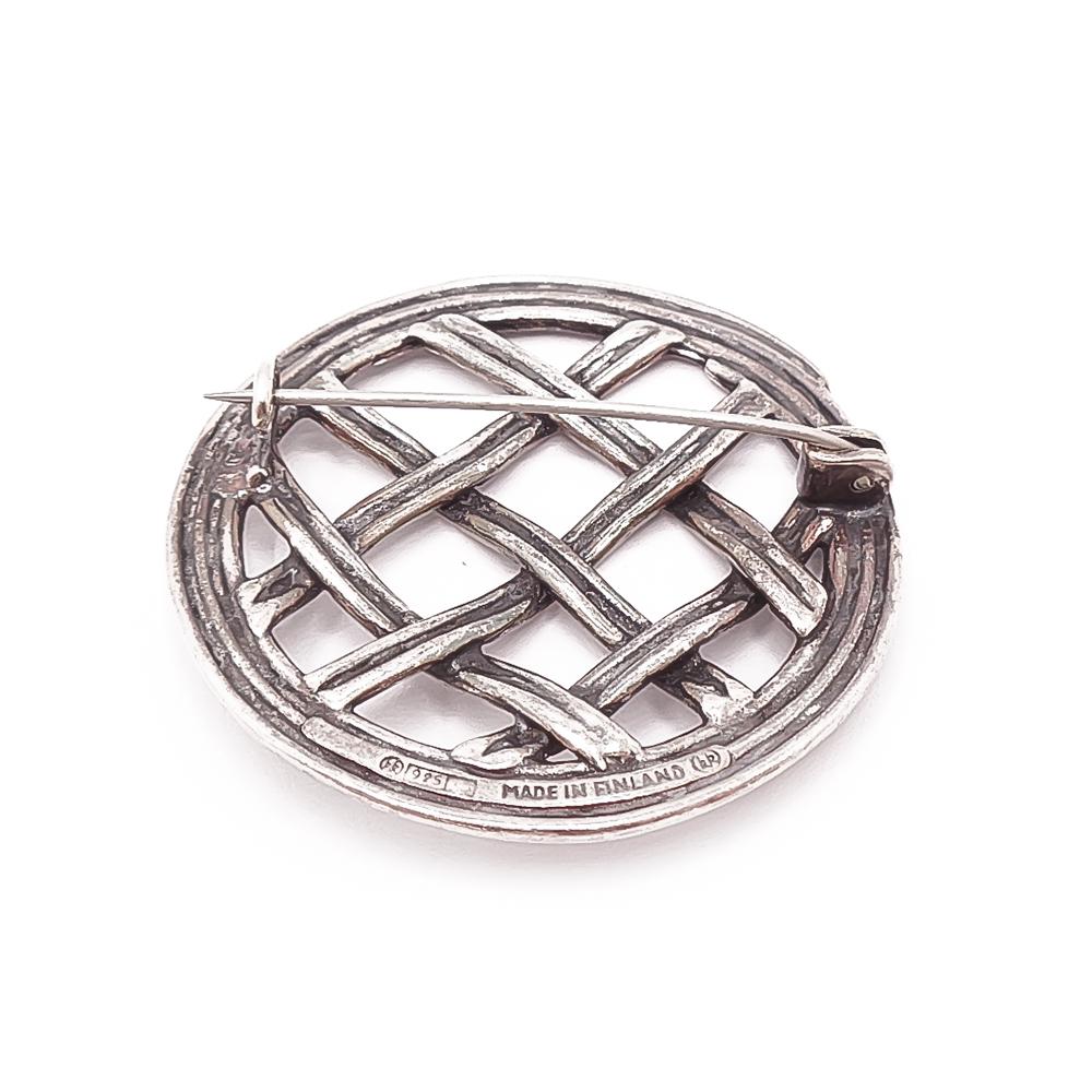 Kalevala korun Lahden solki hopea #2