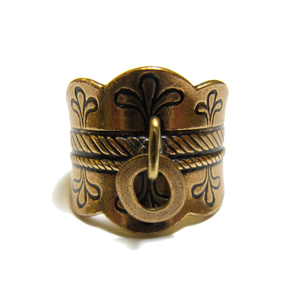 Kalevala korun Lapin pronssi sormus #1