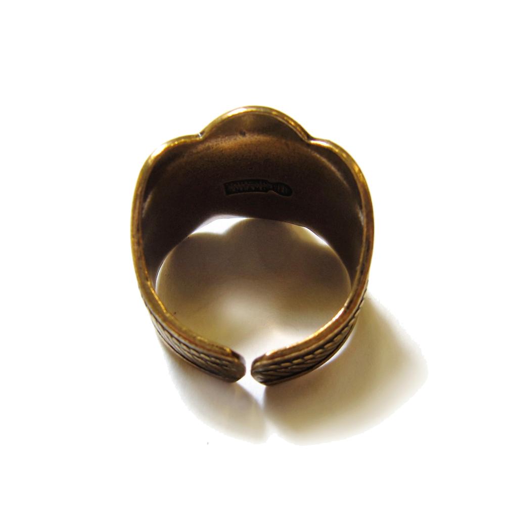 Kalevala korun Lapin pronssi sormus #3