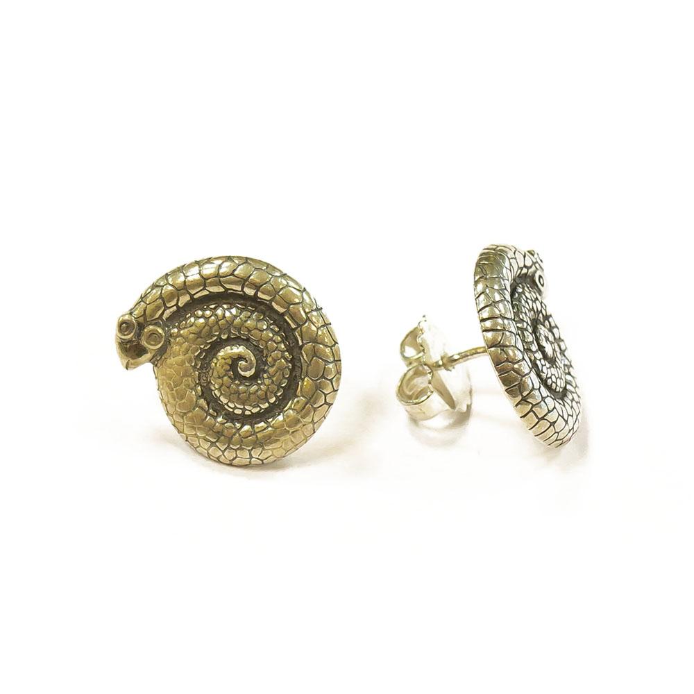 Kalevala Koru Vaskikäärme korvakorut tapilla #1