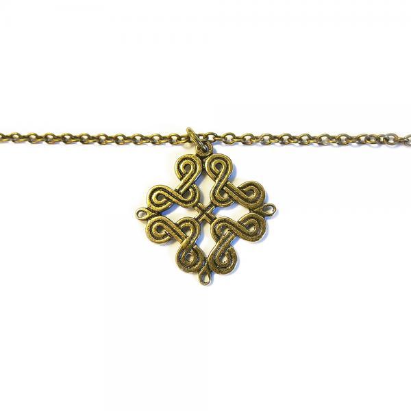 Kalevalan Karjalainen nauhapunos -pronssiriipus #0