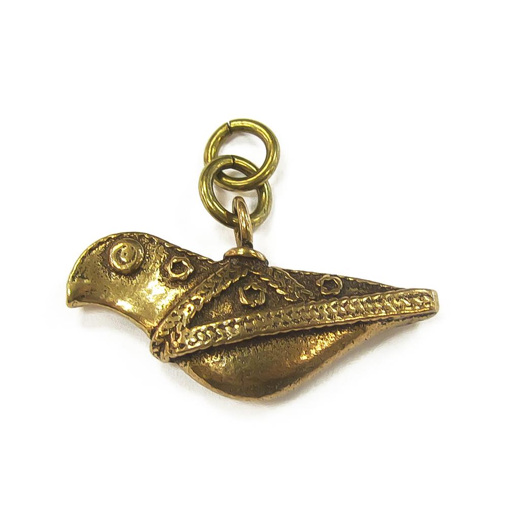 Kalevalan Hattulan lintu -pronssiriipus #0