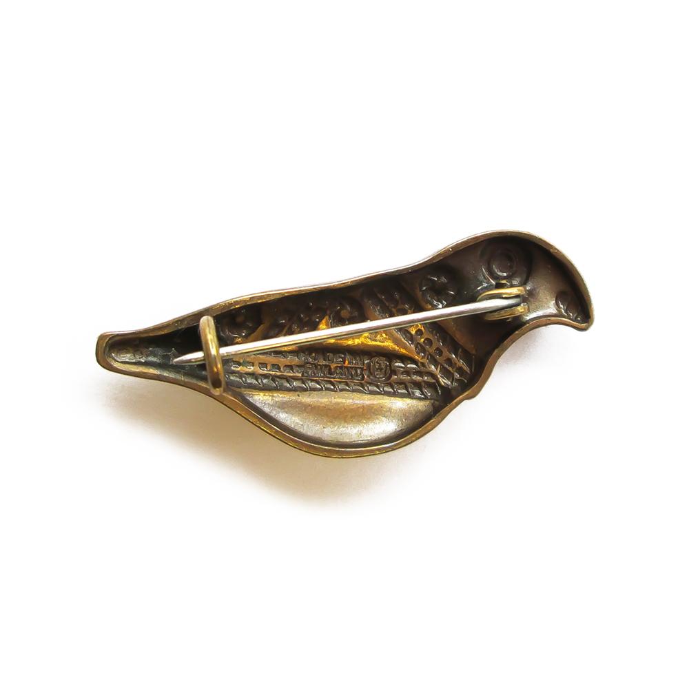 Kalevalan pieni pronssisolki, Hattulan lintu #1