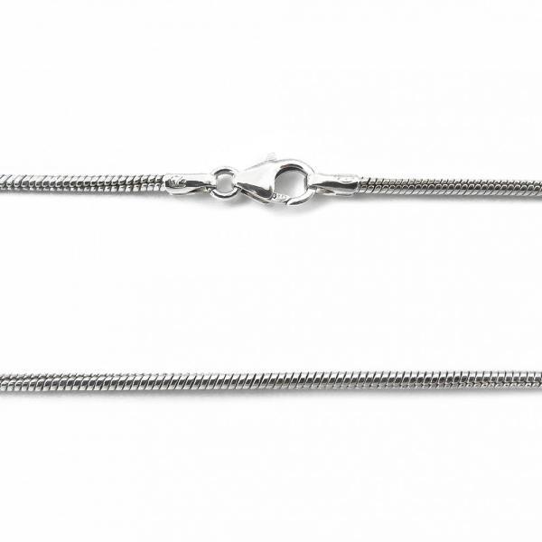 Hopeinen käärmeketju 50cm #1