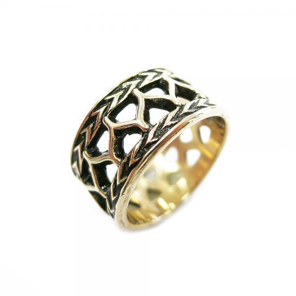 Kalevalan pronssinen Uskelan sormus, koko 18 #0