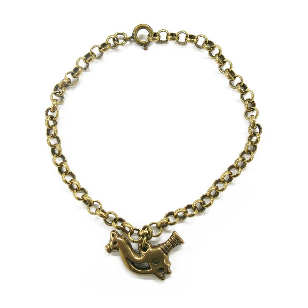 Kalevalan pronssinen Lintunen-rannekoru 18cm #0