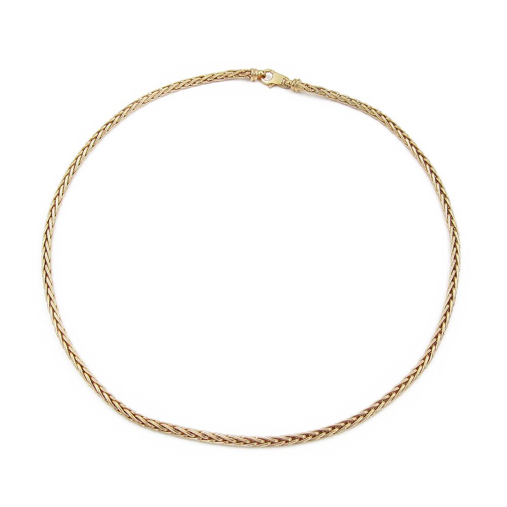 Kulta kaulaketju 45cm lev.3mm v.1999 #0