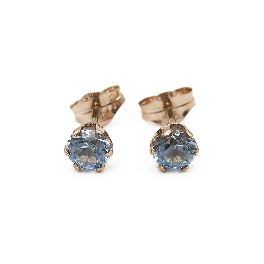 Sinikivelliset tappikorvakorut #0