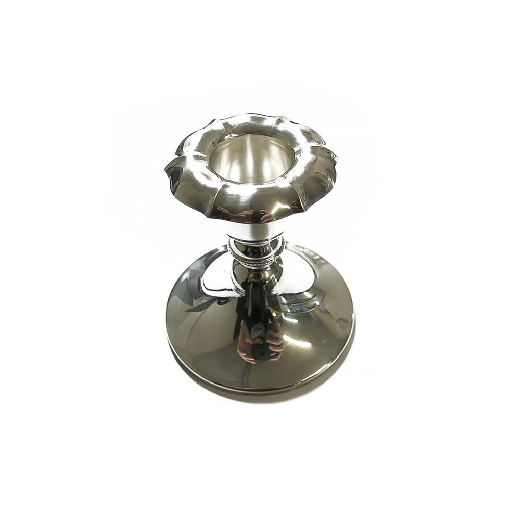 Hopeinen kynttilänjalka v.2009 #0