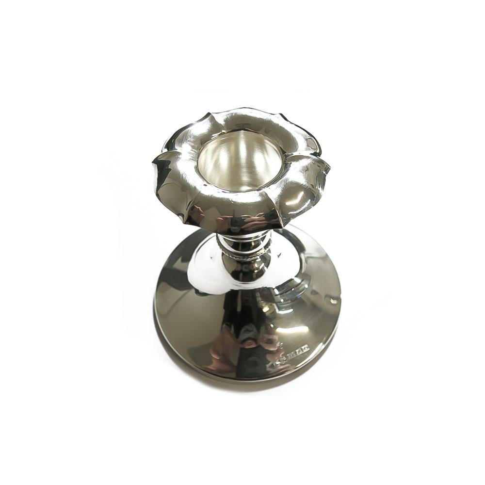 Hopeinen kynttilänjalka v.2009 #1