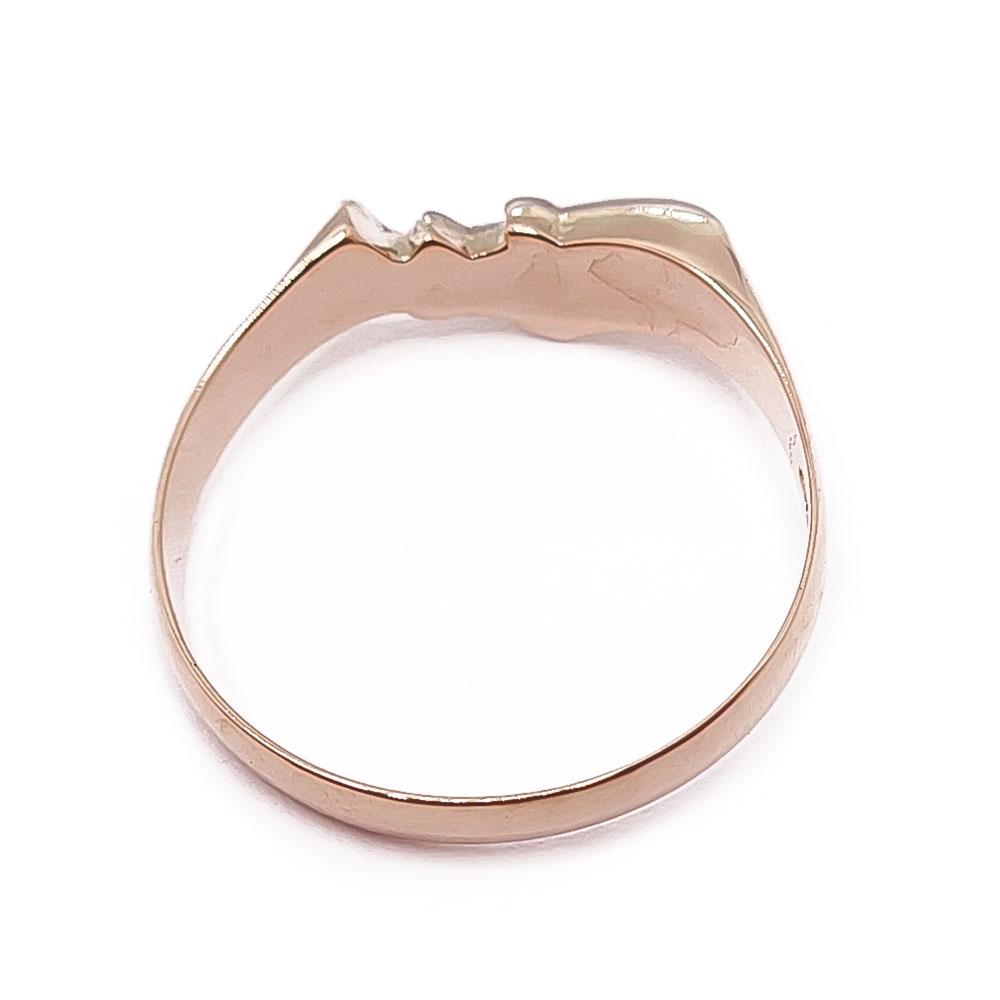 Kultainen kalasormus 23mm #2