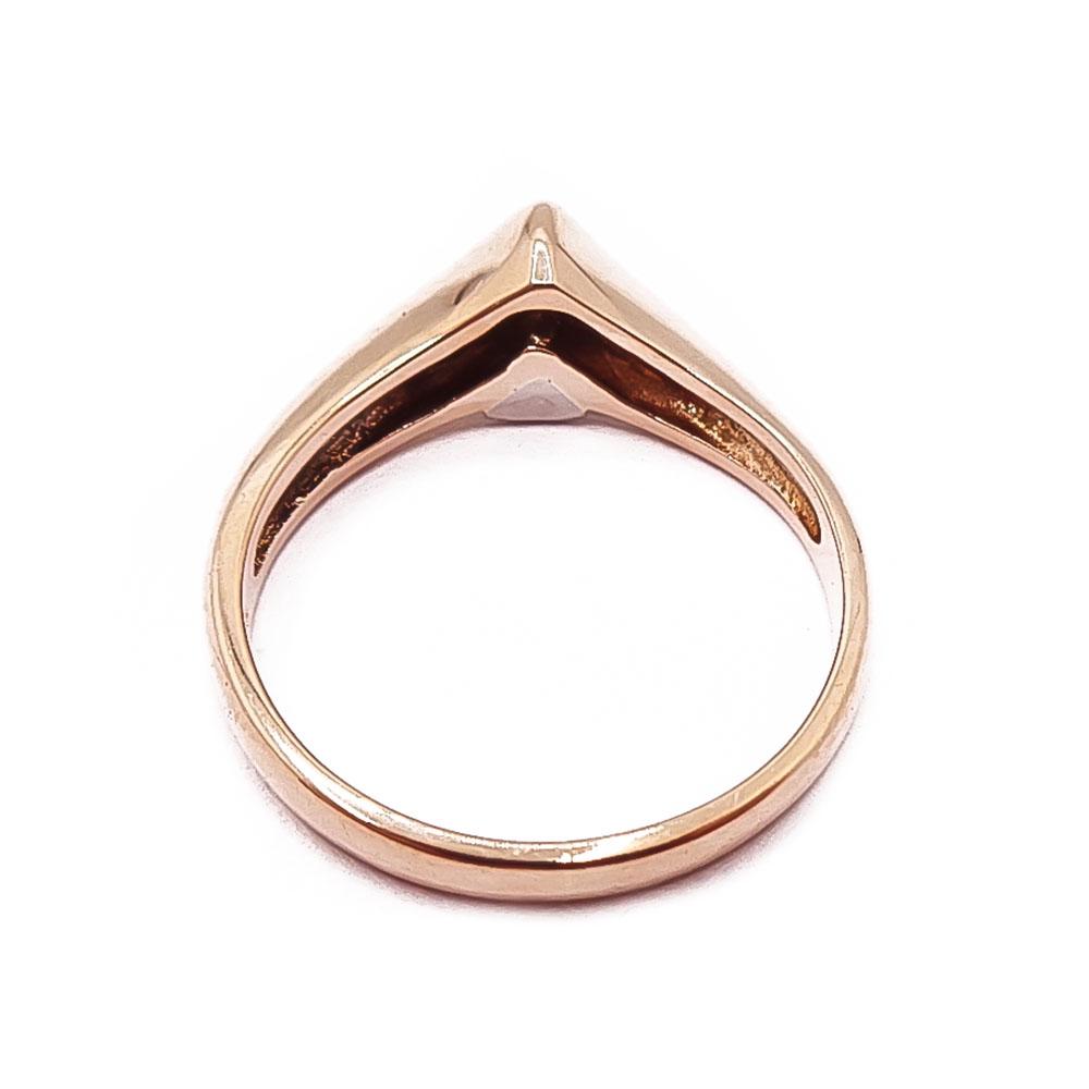 Kultainen timanttisormus 16,5mm 0,1ct #2