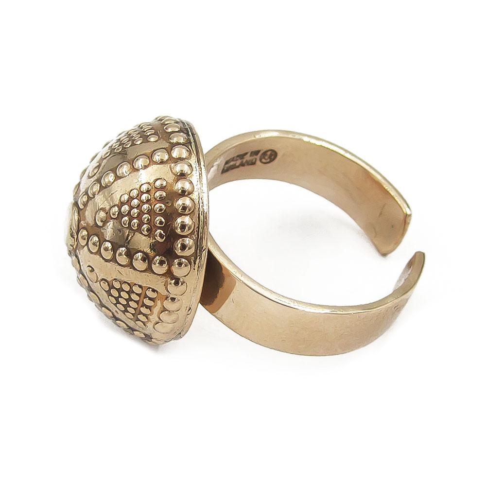 Kalevala Koru Filigraanipallo sormus halk.18.5,sääd, pronssi #3