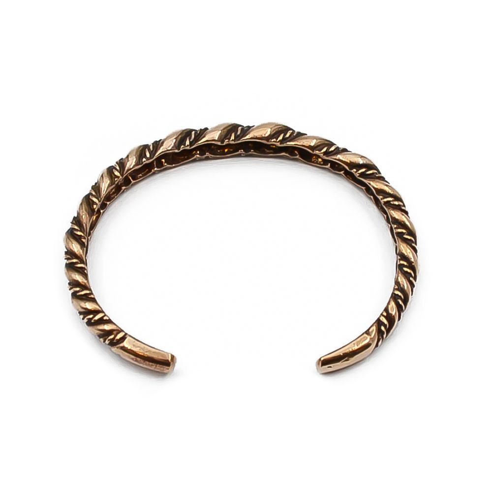 Kalevala Korun Halikon kierre rannerengas, pronssi #2