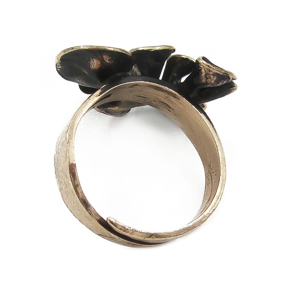 Valo-Koru Jäkälä pronssisormus halk.19mm, sääd. #3