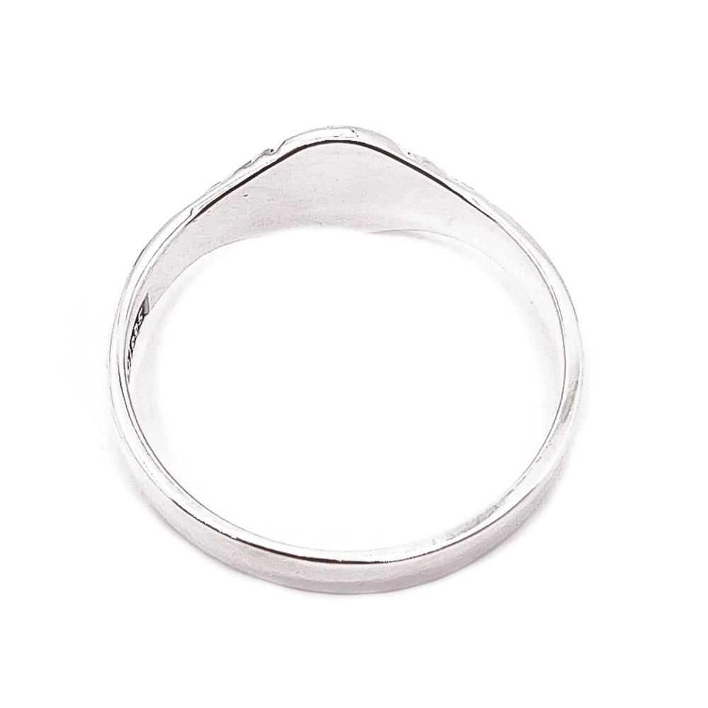 Hopeinen autonasentajan sormus 20,5mm #2