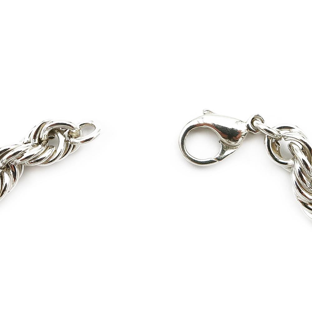 Hopeinen Cordell ranneketju 7mm 20cm #2