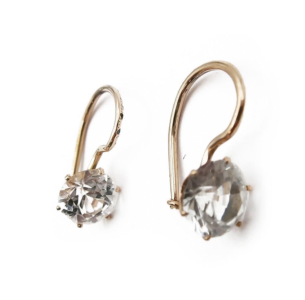 Kirkaskivelliset koukkukorvakorut #0