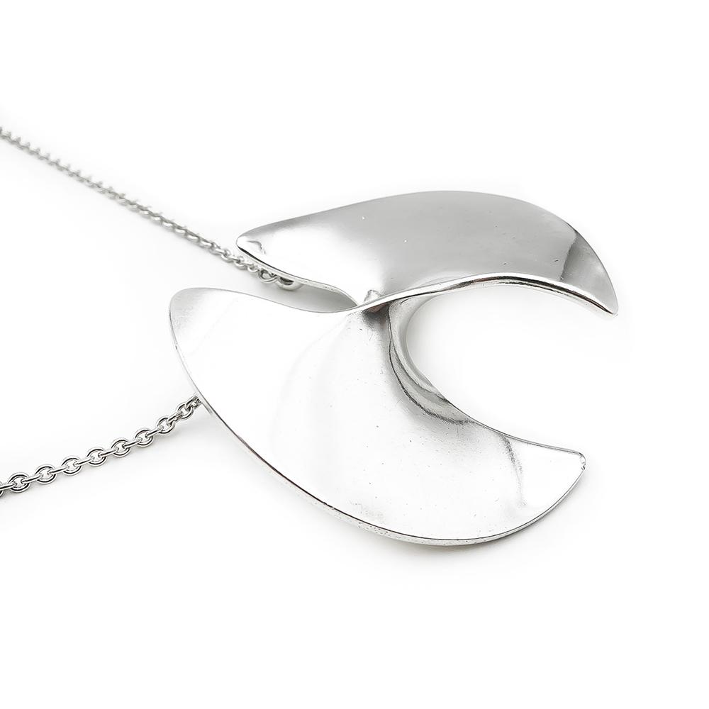 Pekka Piekäinen, hopeinen kaulakoru 62cm v.-75 #1