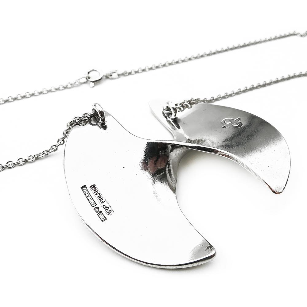 Pekka Piekäinen, hopeinen kaulakoru 62cm v.-75 #3