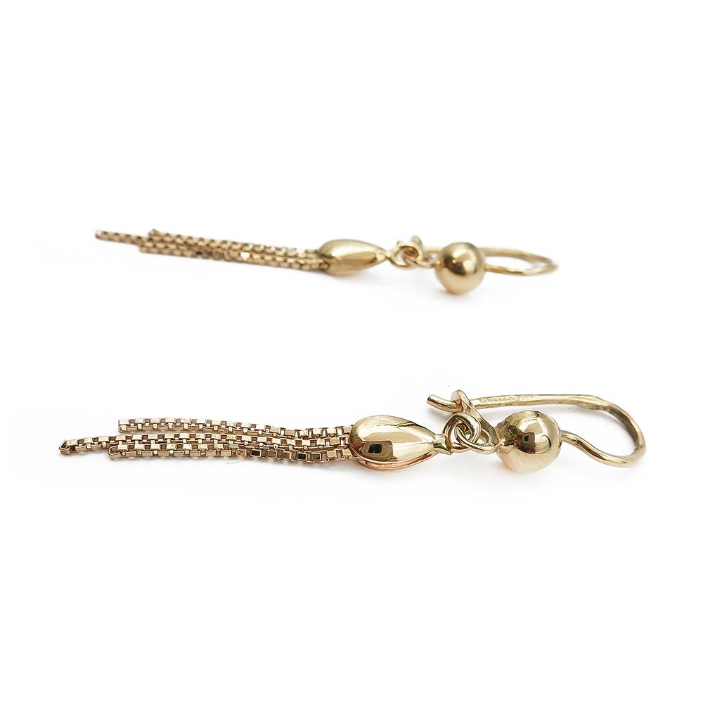 18k Ketjukorvakorut #1