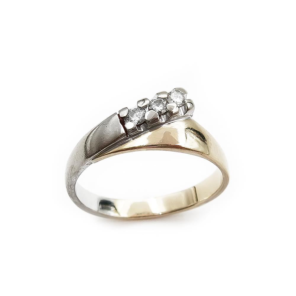 Timanttisormus 0,15ct 20mm #2