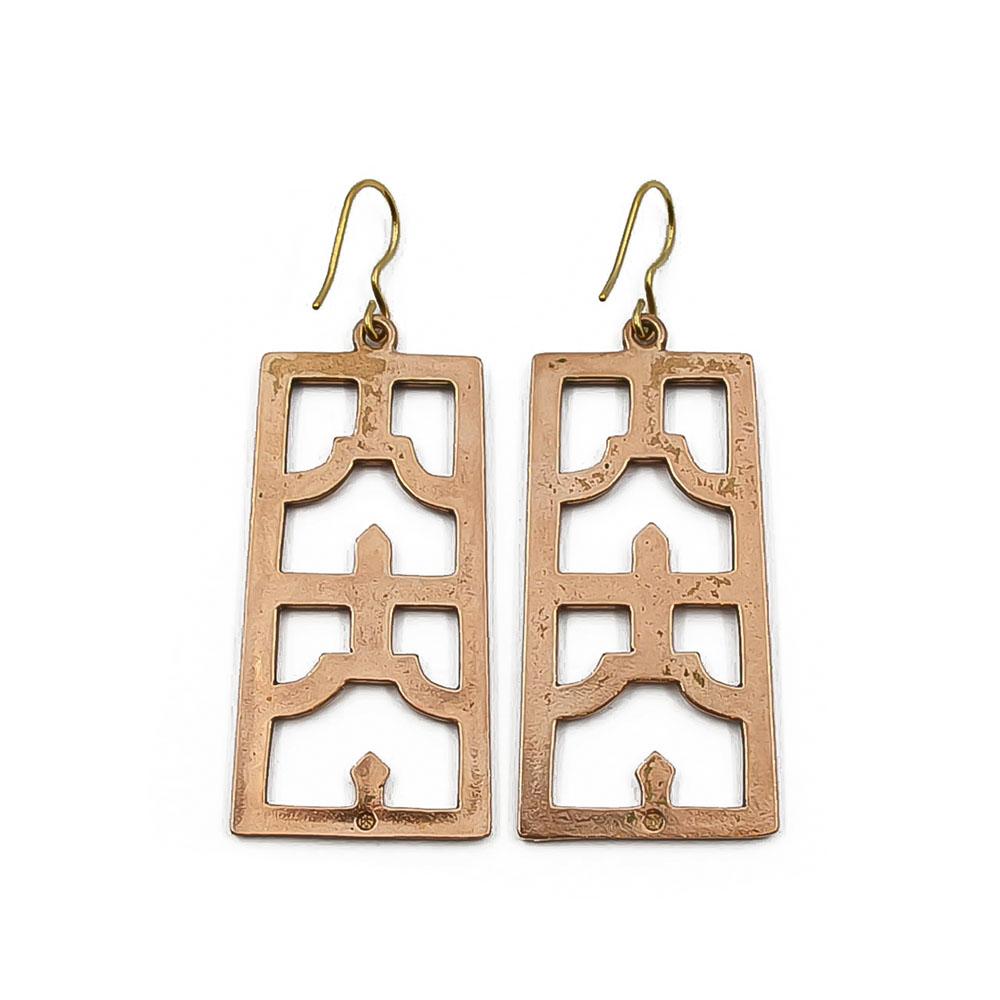 Kalevala Korun Luistarin viikinkihelat korvakorut, pronssi #1