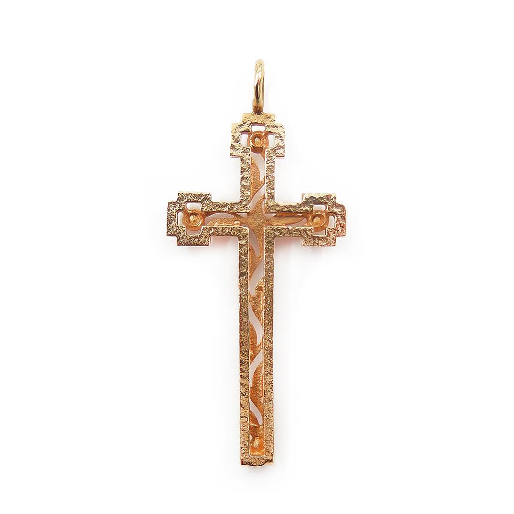 Kultainen risti riipus #3