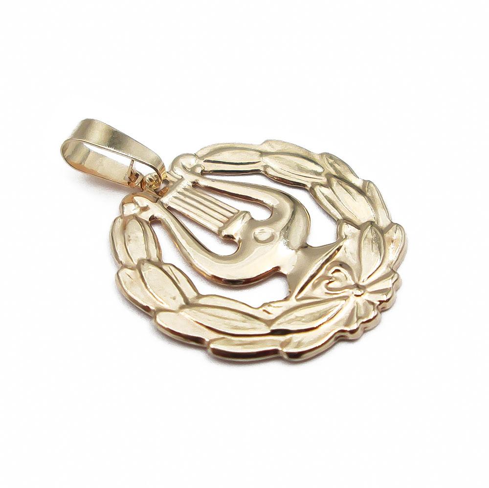 Kultainen Lyyra riipus #1