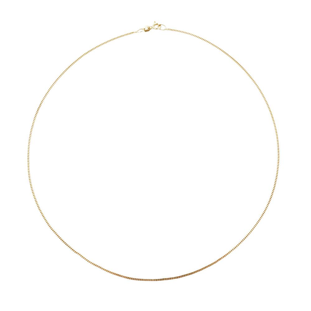 Kultainen panssariketju 43cm #0