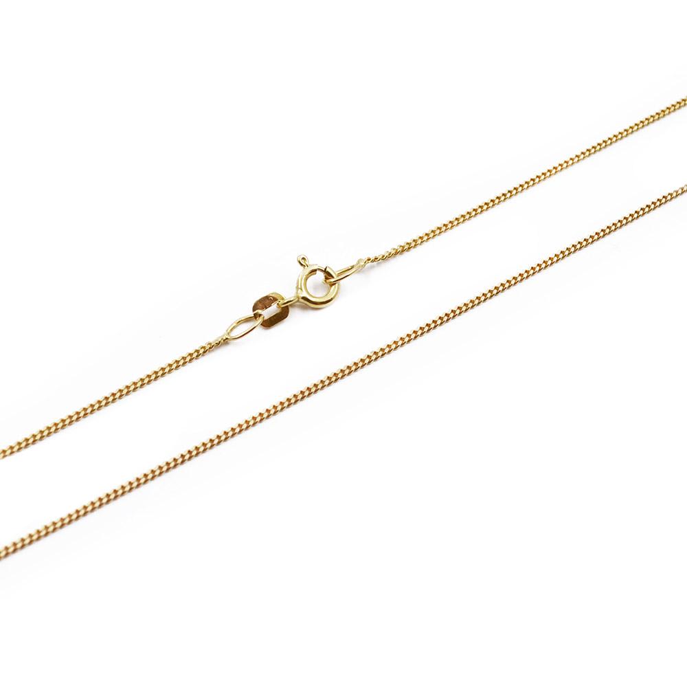 Kultainen panssariketju 43cm #1