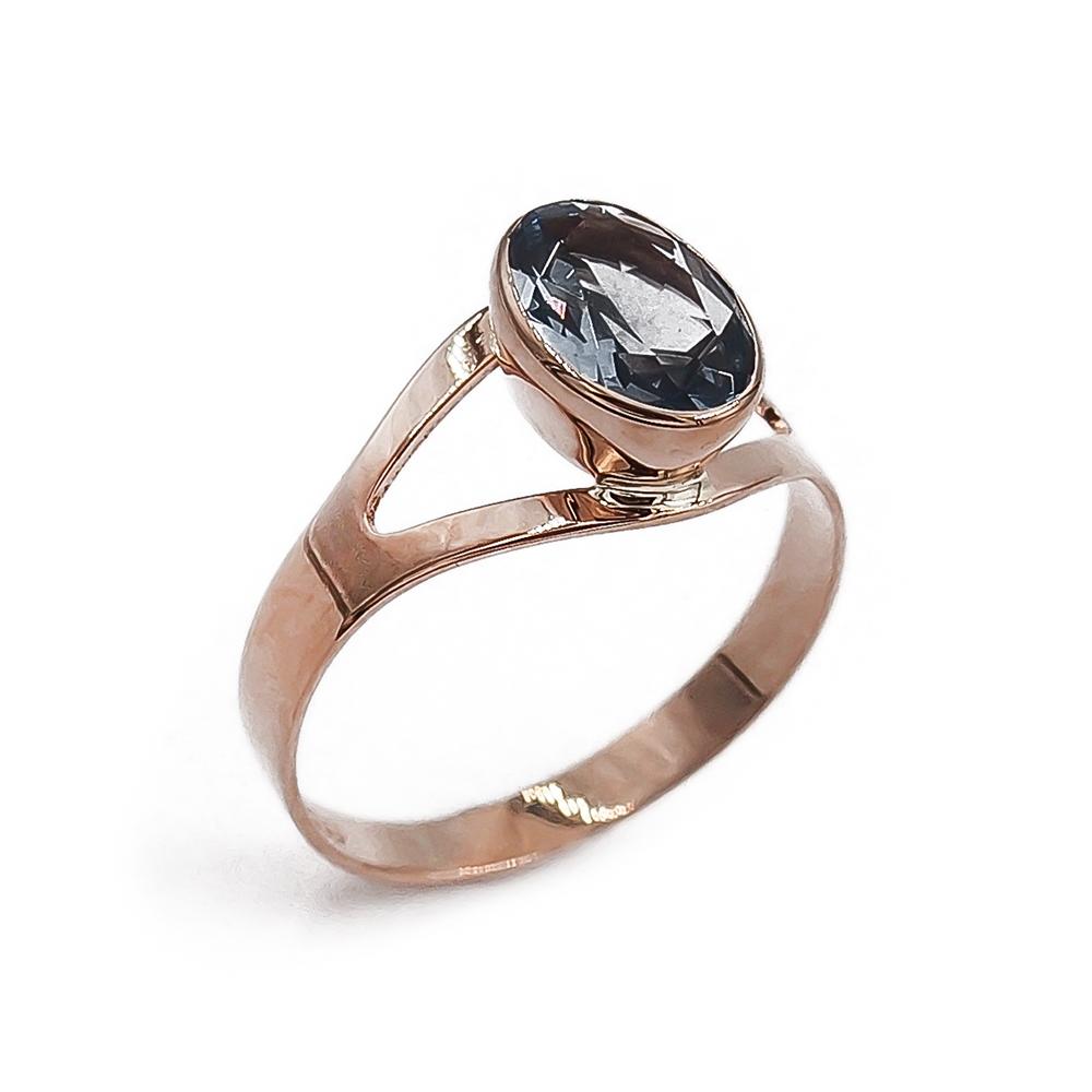 Kultainen v.sinikivinen sormus 15,75 1977 E. Räsänen Oy #0