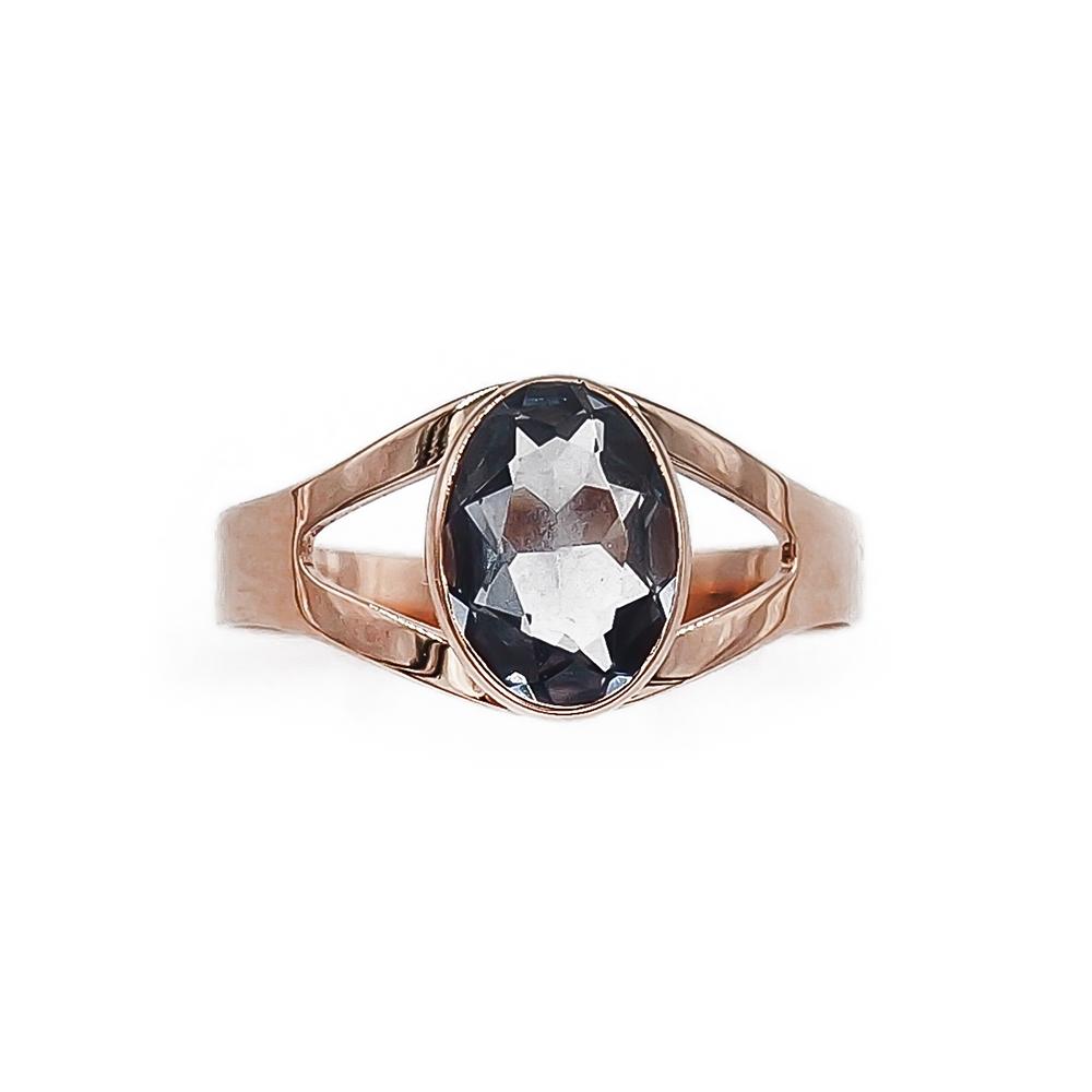 Kultainen v.sinikivinen sormus 15,75 1977 E. Räsänen Oy #1