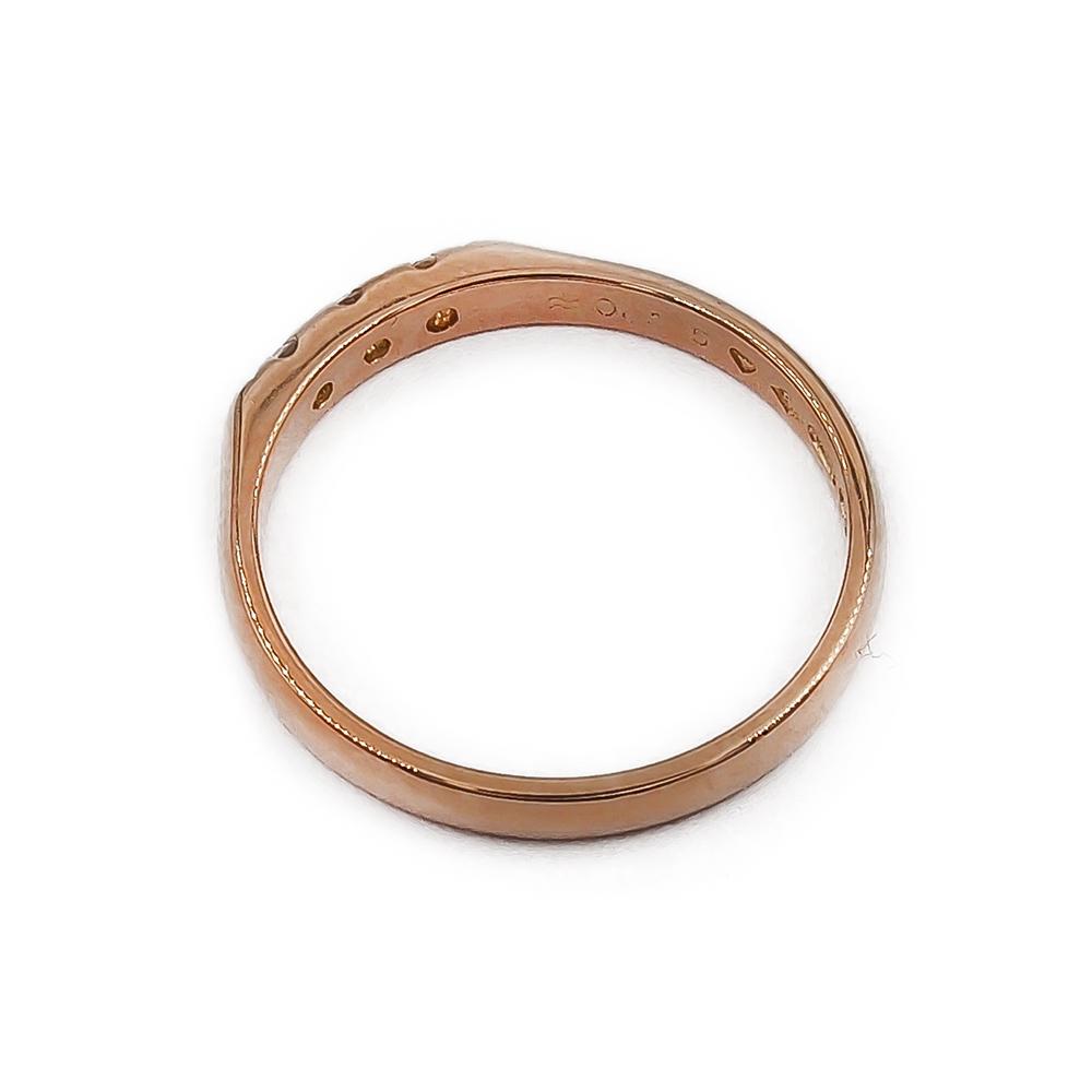 18k Tillander kultainen timanttirivisormus 3kpl yht. 0.15ct 16.5 2009 #2