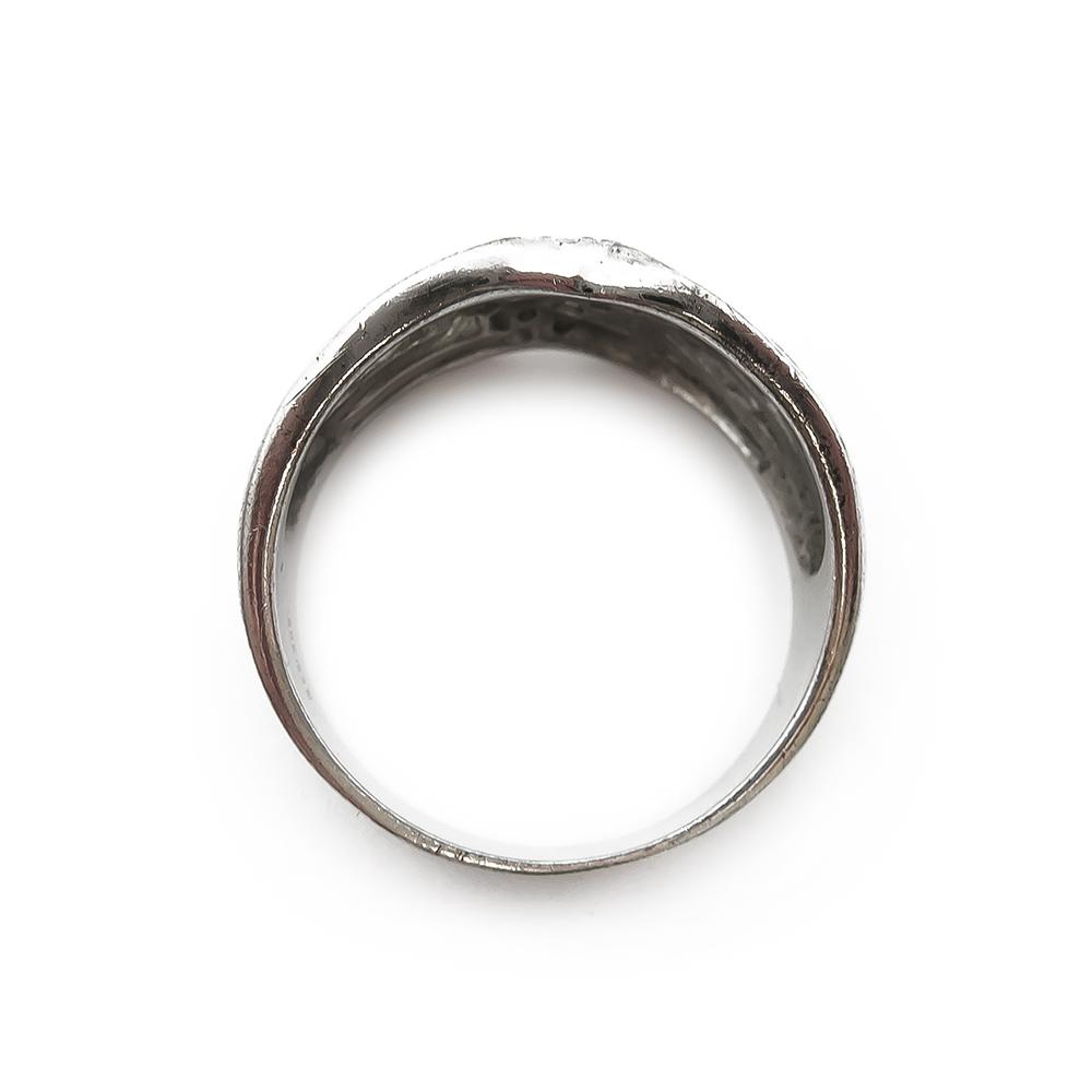 Monirivinen aaltoileva sormus 19,25mm #2