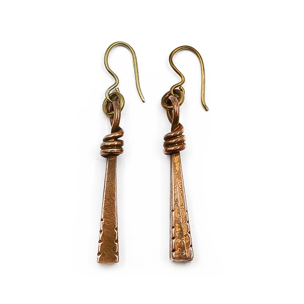 Kalevala korun Pahanpiiskat korvakorut, pronssi #0