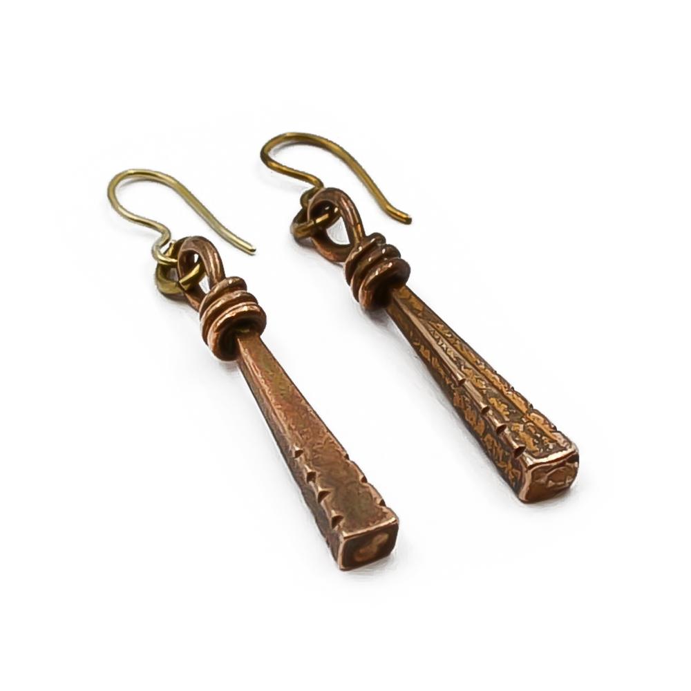 Kalevala korun Pahanpiiskat korvakorut, pronssi #1