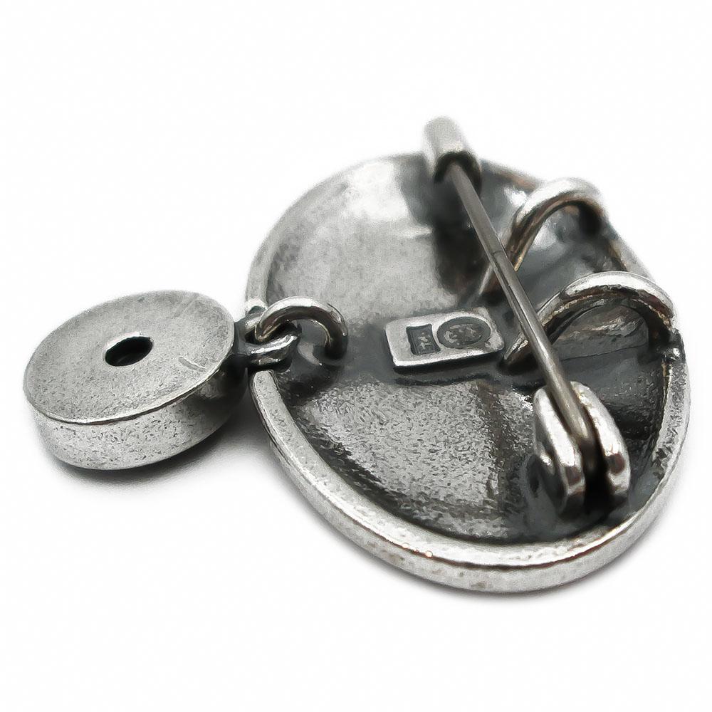 Kalevala Koru Naisen voima riipus/solki spectroliitilla #2