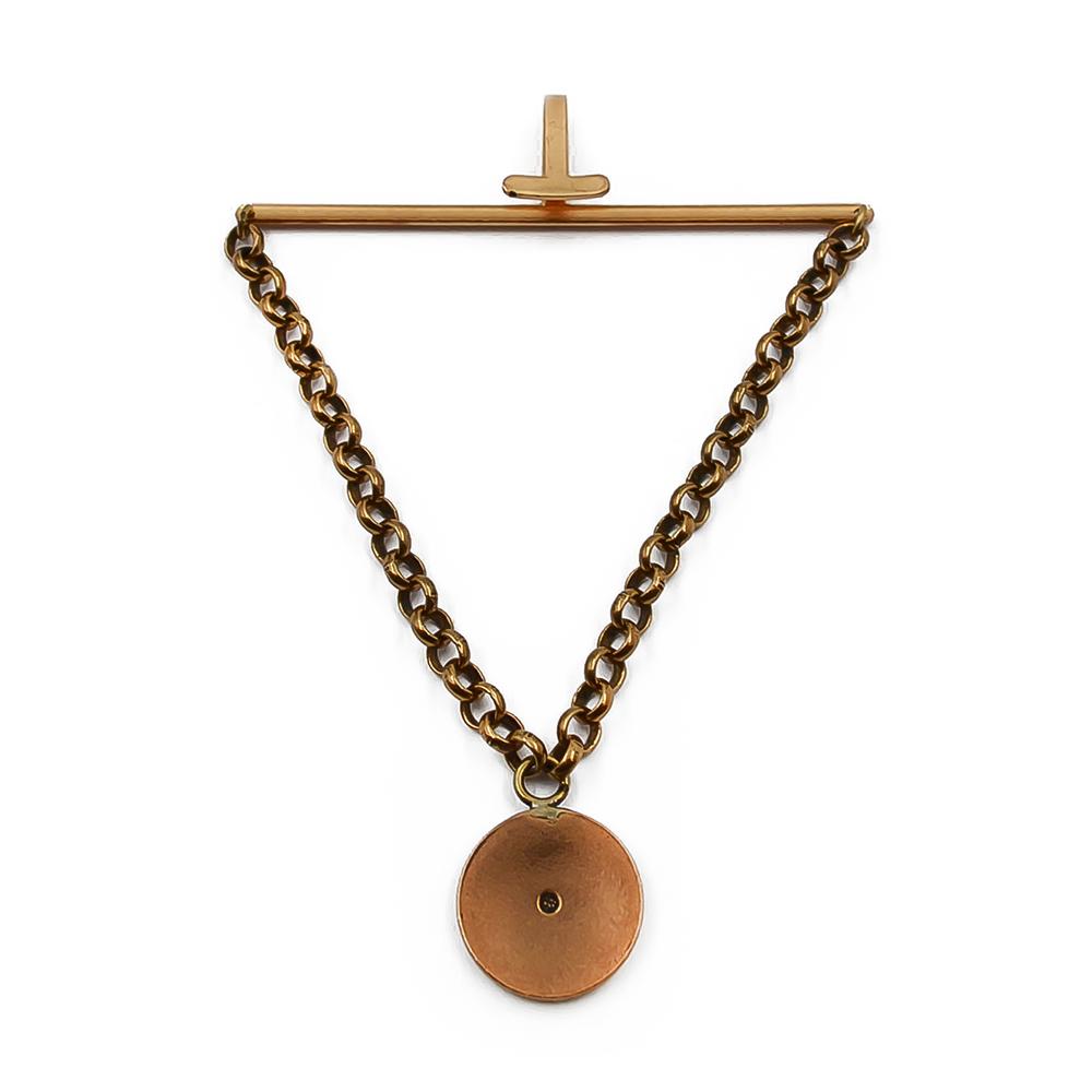 Kalevala Koru Aurinkoleijona solmioneula, pronssi #1