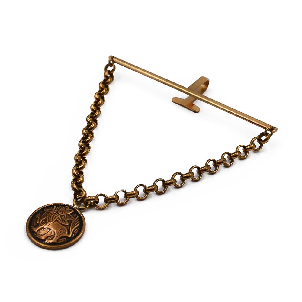 Kalevala Koru Aurinkoleijona solmioneula, pronssi #2