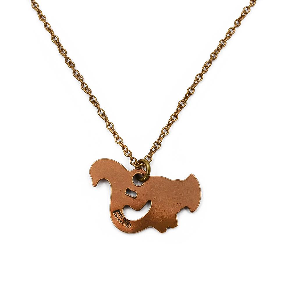 Kalevala korun Tampereen lintu kaulakoru 60cm, pronssi #2